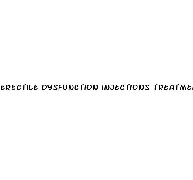 erectile dysfunction injections treatment