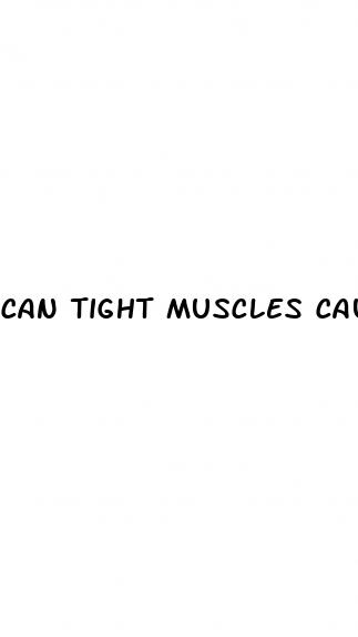 can tight muscles cause erectile dysfunction