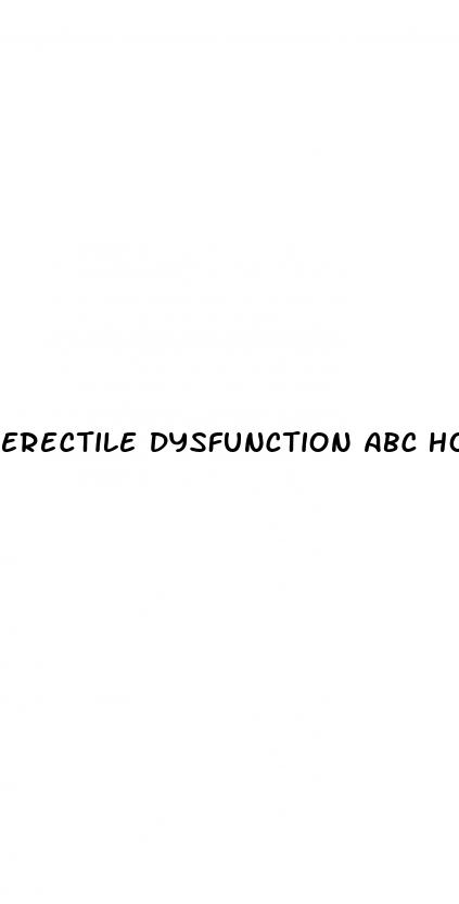 erectile dysfunction abc homeopathy