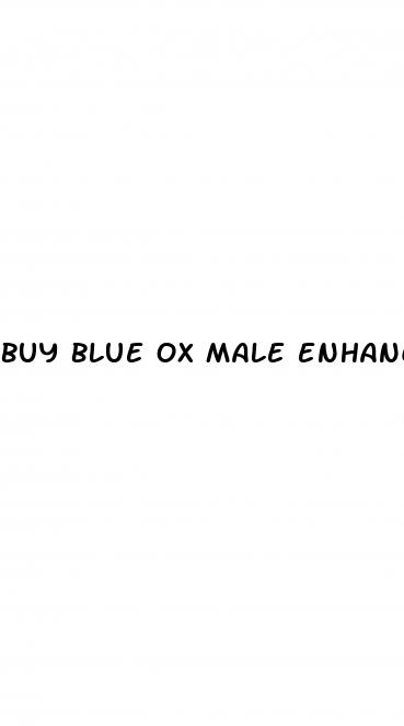 buy blue ox male enhancement