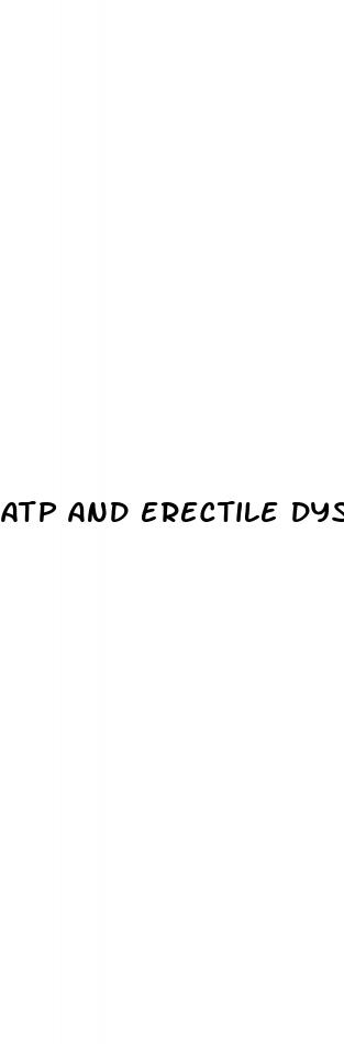 atp and erectile dysfunction