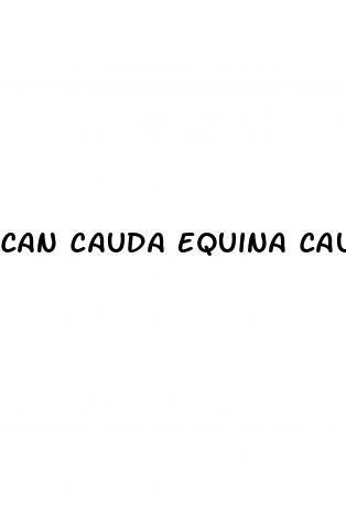 can cauda equina cause erectile dysfunction