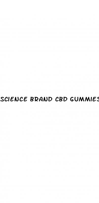 science brand cbd gummies for ed