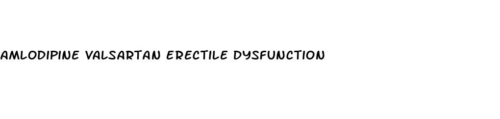 amlodipine valsartan erectile dysfunction