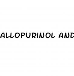 allopurinol and erectile dysfunction