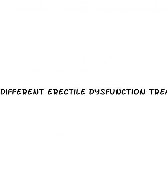 different erectile dysfunction treatment options