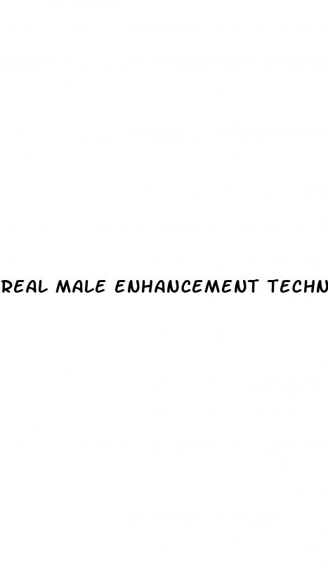 real male enhancement techniques