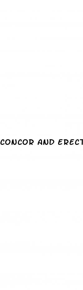 concor and erectile dysfunction