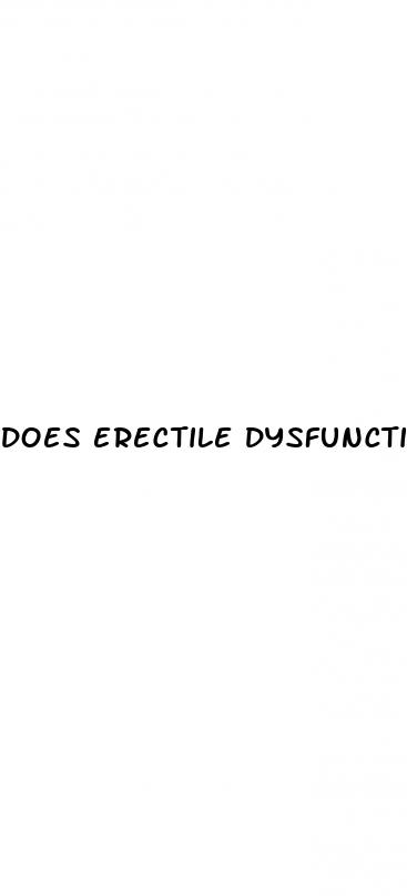 does erectile dysfunction hurt