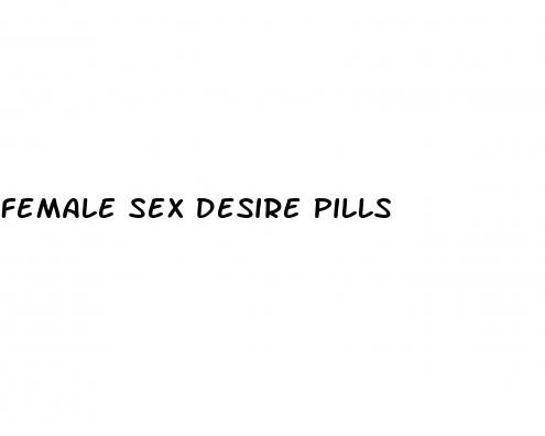 female sex desire pills