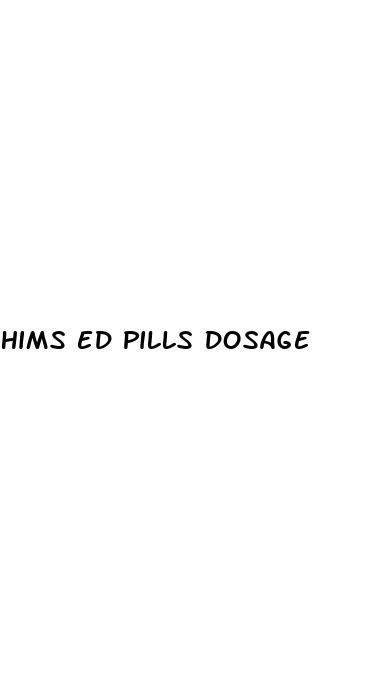 hims ed pills dosage