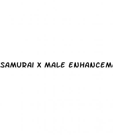 samurai x male enhancement pill