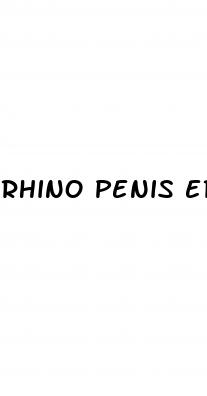 rhino penis erection pill