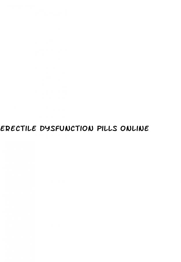 erectile dysfunction pills online