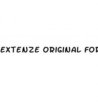 extenze original formula male enhancement side effects