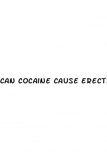 can cocaine cause erectile dysfunction