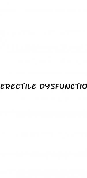 erectile dysfunction myths