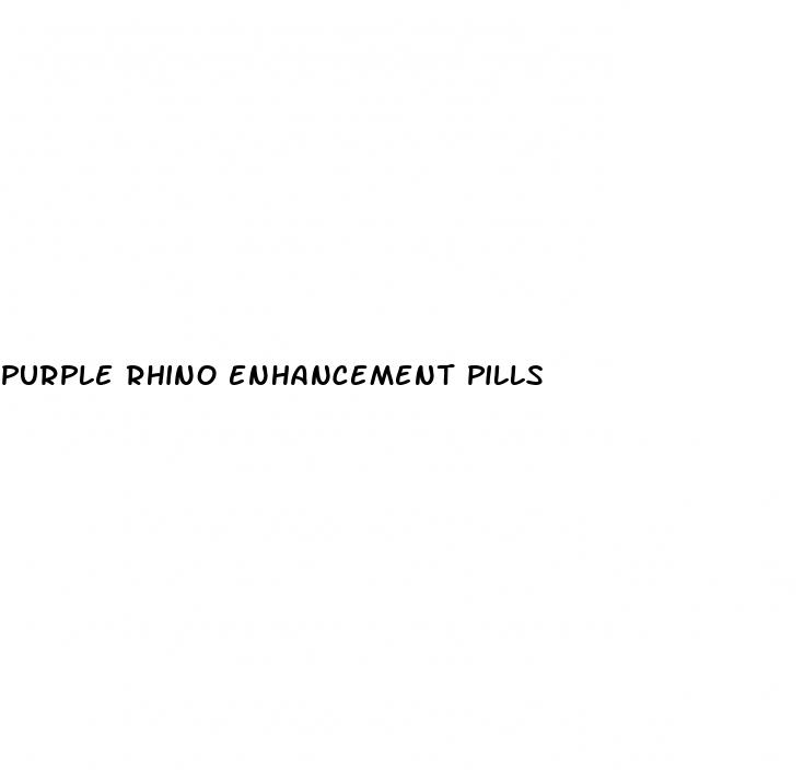 purple rhino enhancement pills