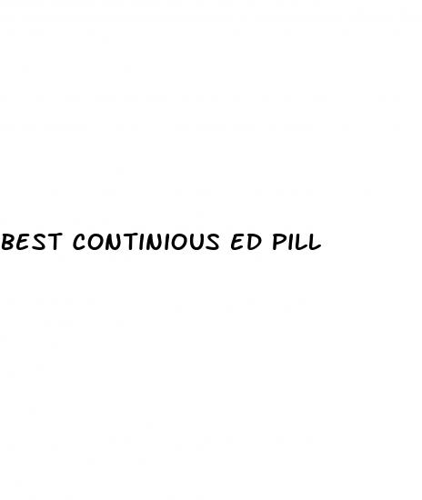 best continious ed pill