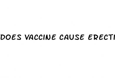 does vaccine cause erectile dysfunction