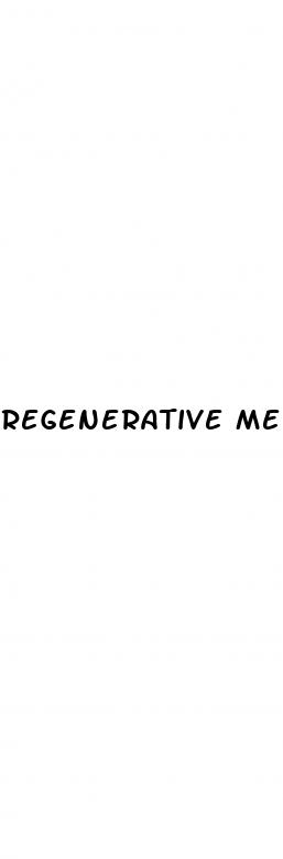 regenerative medicine erectile dysfunction