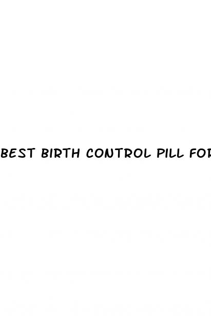 best birth control pill for increased sex drive