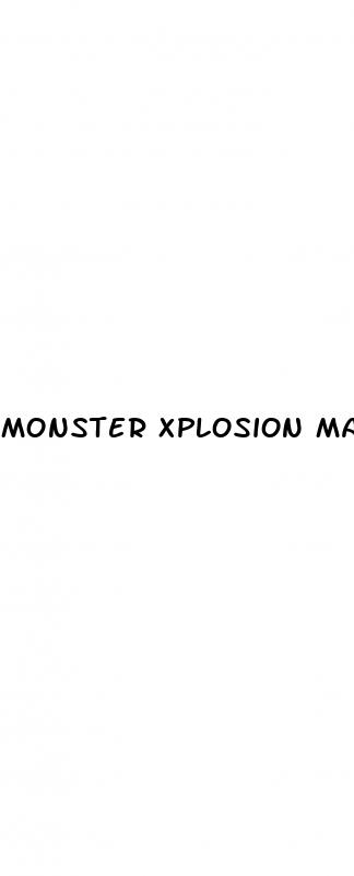 monster xplosion male enhancement