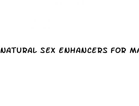 natural sex enhancers for males