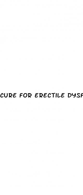 cure for erectile dysfunction supplements