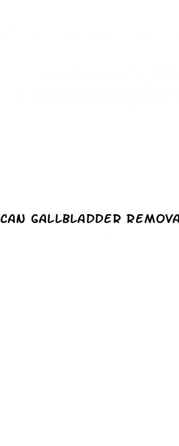 can gallbladder removal cause erectile dysfunction