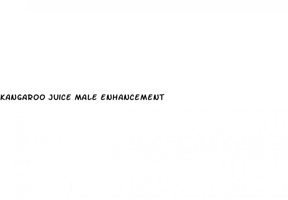 kangaroo juice male enhancement