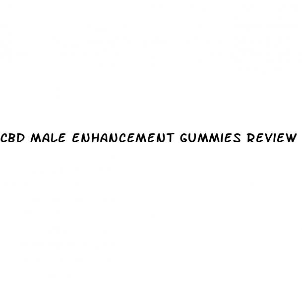 cbd male enhancement gummies review