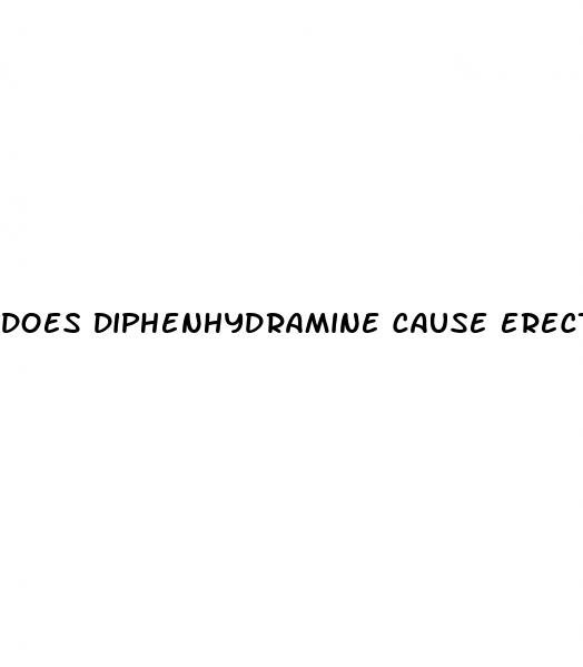 does diphenhydramine cause erectile dysfunction