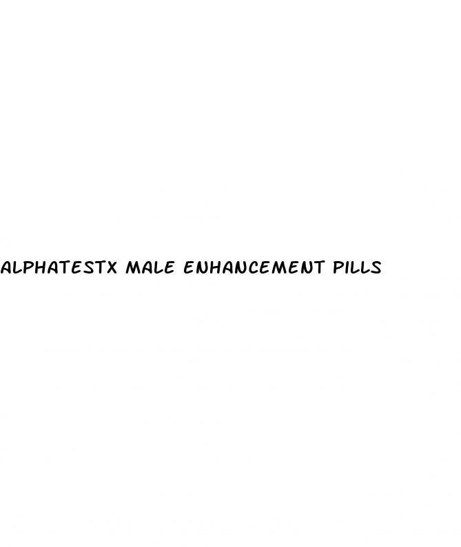 alphatestx male enhancement pills