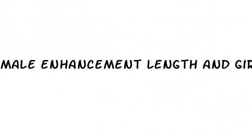 male enhancement length and girth