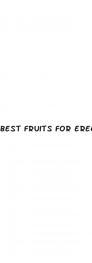 best fruits for erectile dysfunction