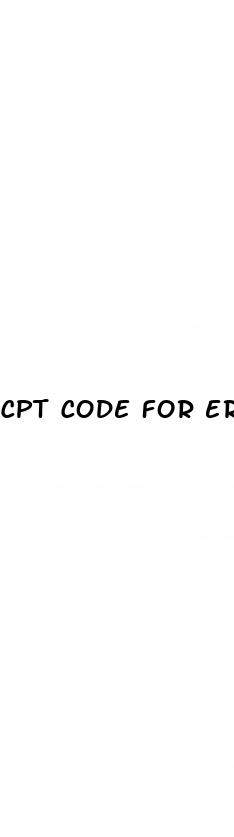 cpt code for erectile dysfunction