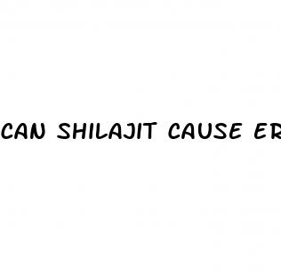 can shilajit cause erectile dysfunction