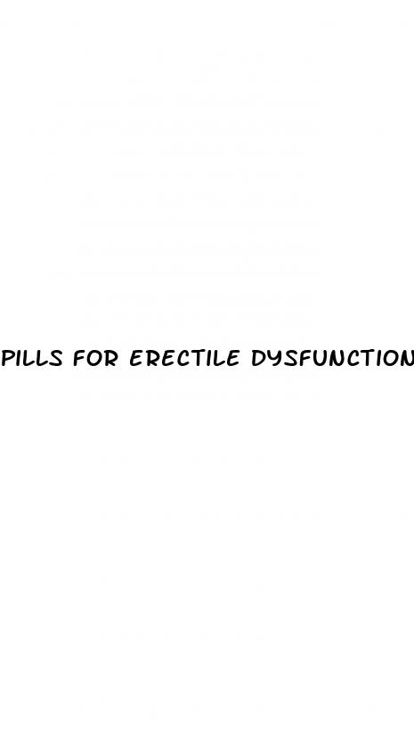 pills for erectile dysfunction online