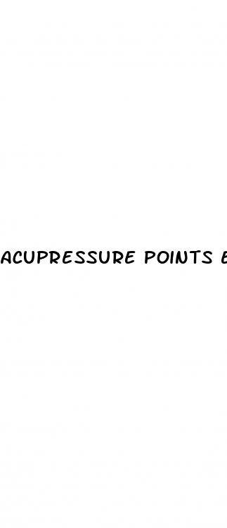 acupressure points erectile dysfunction