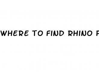 where to find rhino pills near me