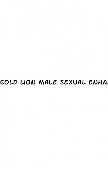 gold lion male sexual enhancement pill 3000