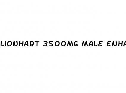 lionhart 3500mg male enhancement