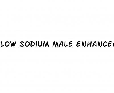 low sodium male enhancement suppliment testosterone buster