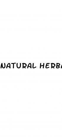 natural herbal male enhancement