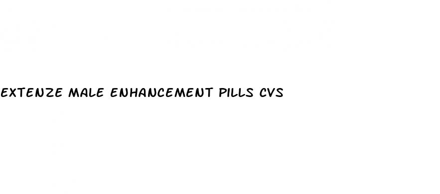 extenze male enhancement pills cvs