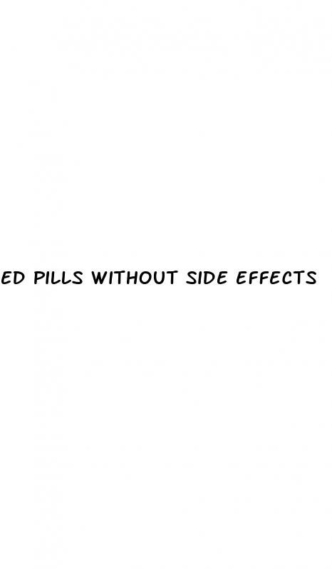 ed pills without side effects