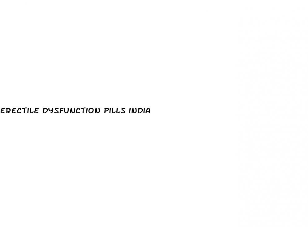 erectile dysfunction pills india