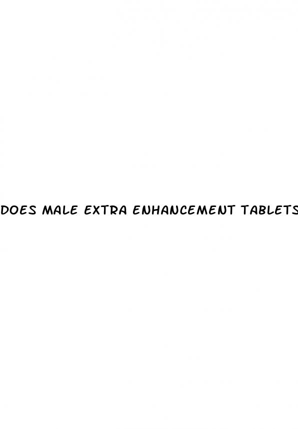 does male extra enhancement tablets affect your blood pressure