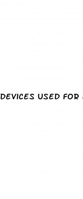 devices used for erectile dysfunction